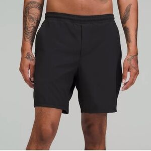 Lululemon Men's Pace Breaker Lined Black Shorts XL